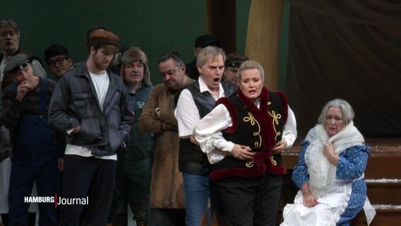 Szene aus der Oper Lady Macbeth von Mzensk © Screenshot 