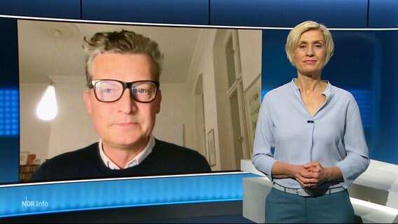 Susanne Strichler im Gespräch mit Malte Grunert © Screenshot 