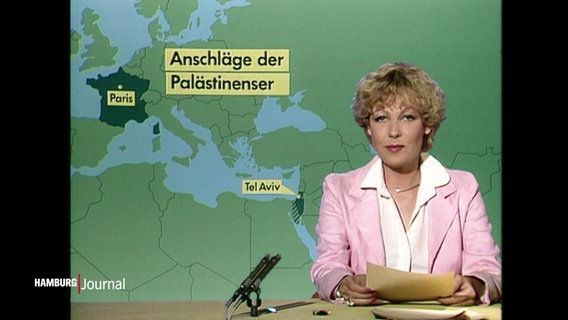 Dagmar Berghoff, erste weibliche Nachrichtensprecherin bei der ARD, feiert heute ihren 80. Geburtstag. © Screenshot 