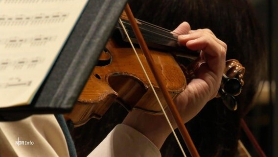 Eine Person spielt Geige © Screenshot 