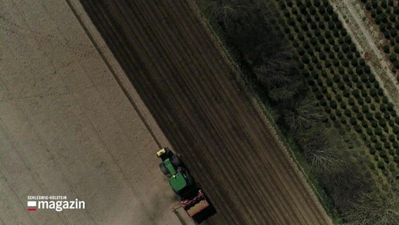 Traktor von oben. © Screenshot 
