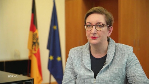 Bundesbauministerin Klara Geywitz. © Screenshot 
