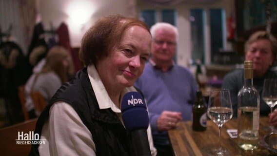 Wirtin Johanna "Hanni" Wingbermühle im Interview. © Screenshot 