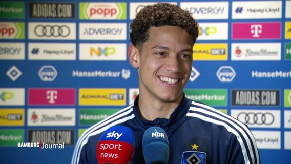 Andras Nemeth, Spieler des HSV © Screenshot 