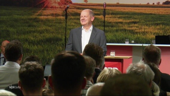 Bundeskanzler Olaf Scholz © Screenshot 