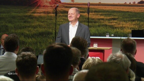 Bundeskanzler Olaf Scholz © Screenshot 