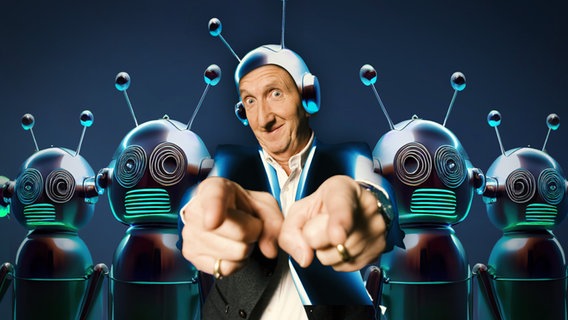 Mike Krüger ist "Mein Bot, Walter!" © NDR 