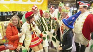 Narren auf dem Karneval in Braunschweig. © Screenshot 