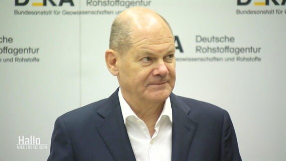 Der Bundeskanzler Scholz. © Screenshot 