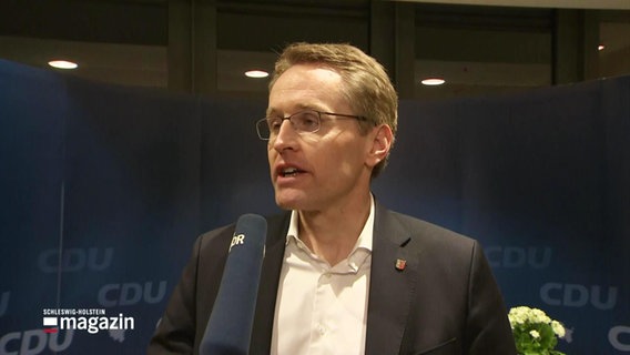 Daniel Günther (CDU) im Interview © Screenshot 