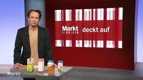 Jo Hiller moderiert Markt. © Screenshot 