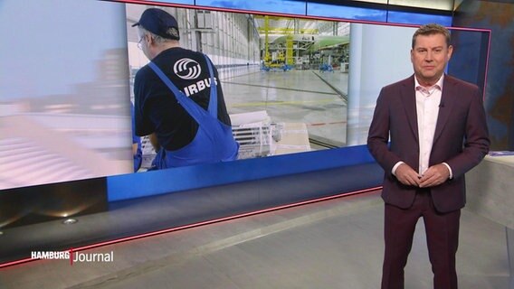 Moderator Jens Riewa im Studio © Screenshot 