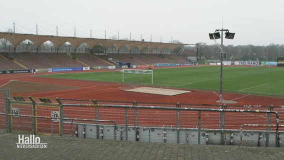 Das Stadion am Marschweg in Oldenburg © Screenshot 