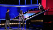 Im Studio von "Gefragt - Gejagt". © Screenshot 