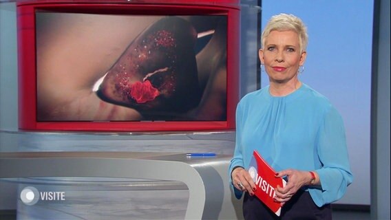 Die Moderatorin Susanne Kluge-Paustian. © Screenshot 