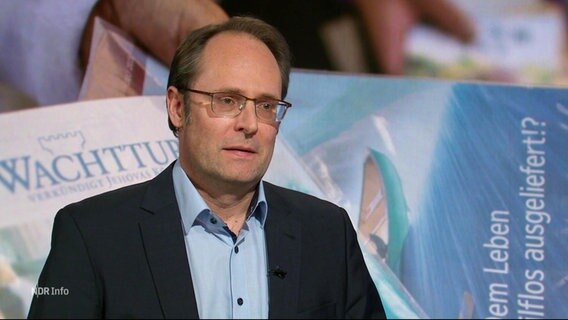 Florian Breitmeier im Studiogespräch. © Screenshot 