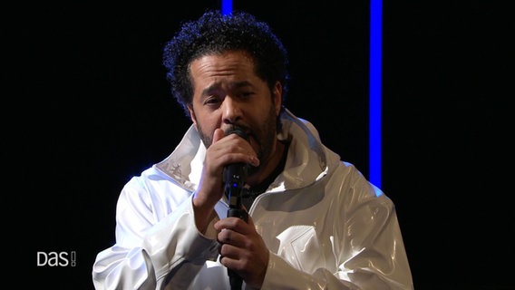 Der Sänger Adel Tawil bei einem Auftritt © Screenshot 