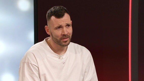 Hansa-Kepper Markus Kolke im NDR Sportclub © Screenshot 
