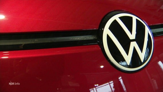 Eine Motorhaube von VW. © Screenshot 