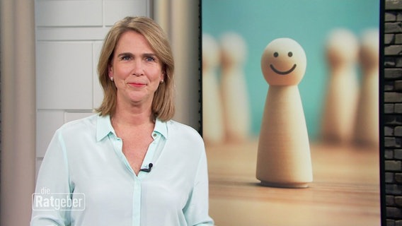 Anne Brüning moderiert "Die Ratgeber" © Screenshot 