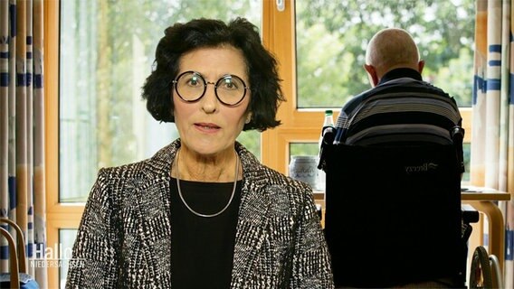 Vera Lux vom niedersächsischen Pflegerat im Interview. © Screenshot 