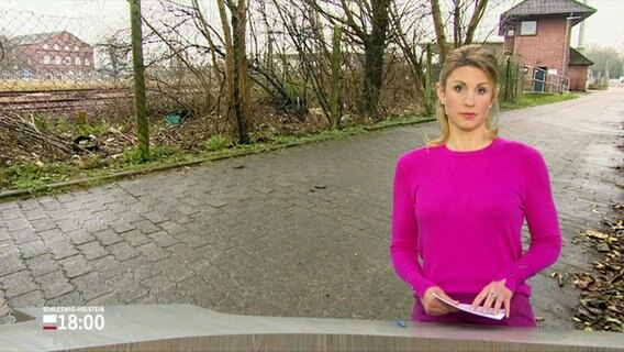 Eva Diederich moderiert Schleswig-Holstein 18:00 © Screenshot 
