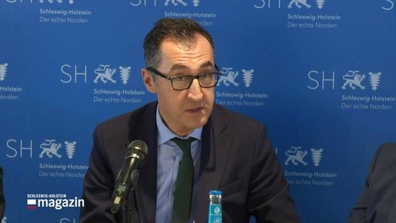Bundeslandwirtschaftsminister Cem Ötzdemir hat in Büsum den einstimmig beschlossenen Aktionsplan der Landwirtschaftsminister vorgestellt. © Screenshot 