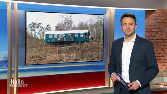 Jan Starkebaum moderiert Hallo Niedersachsen. © Screenshot 