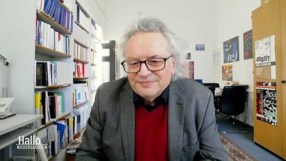 Prof. Klaus Dörre vom Institut Soziologie, Uni Jena. © Screenshot 