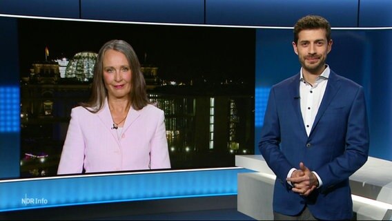 Daniel Anibal Bröckerhoff im Gespräch mit Anja Köhler © Screenshot 