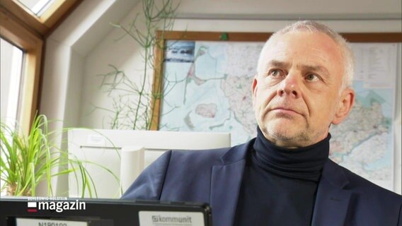 Thorsten Roos kämpft seit langem für die Sanierung der Wikingeck. © Screenshot 