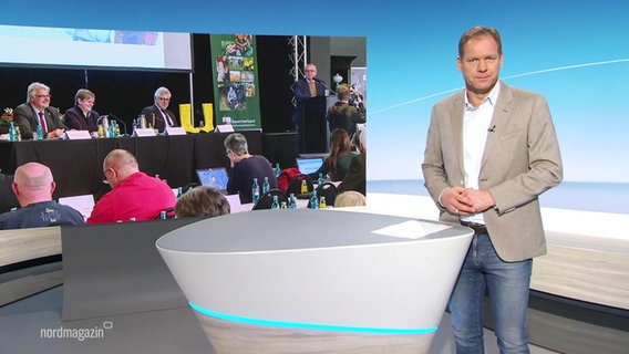 Thilo Tautz moderiert Land und Leute. © Screenshot 