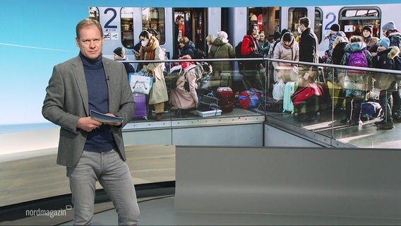 Thilo Tautz moderiert das Nordmagazin um 19:30 Uhr. © Screenshot 