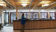 Eingangsbereich der Bahnhofsmission am Hamburger Hauptbahnhof © Screenshot 