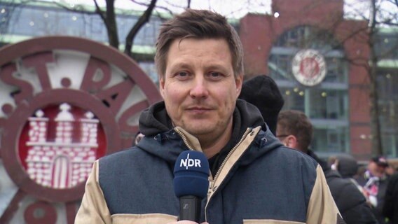 Sebastian Rieck am Millerntor © Screenshot 