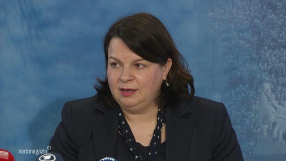 Stefanie Drese, SPD, Sozialministerin MV © Screenshot 