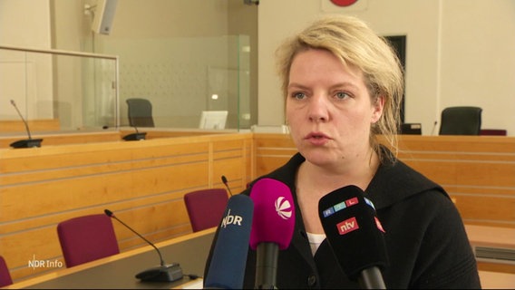 Christine Rosner vom Landgericht Hannover. © Screenshot 
