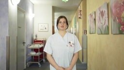 Leonie Hesse, Krankenpflegerin. Leonie Hesse, Krankenpflegerin. © Screenshot