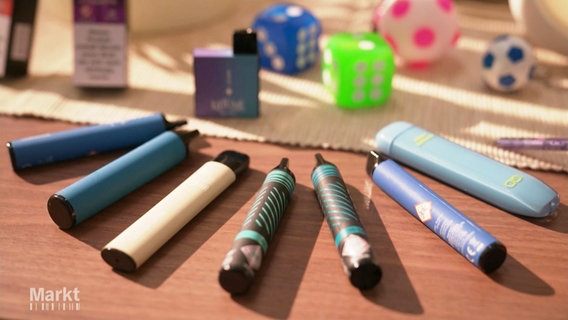 E-Zigaretten und andere Einweg-Elektogeräte © Screenshot 