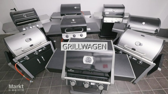 8 verschiedene Grillwagen © Screenshot 