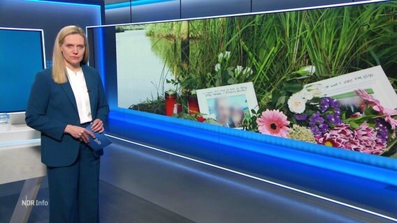 Die Moderatorin Juliane Möcklinghoff. © Screenshot 