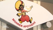 Das Logo der Mohren-Apotheke in Wolfsburg. © Screenshot 