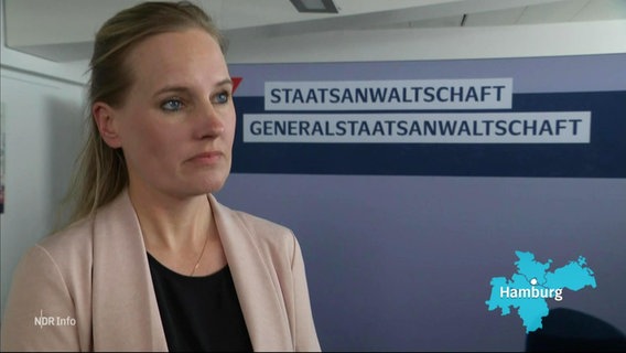Liddy Oechtering von der Generalstaatsanwaltschaft im Interview. © Screenshot 