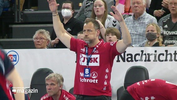 Handball-Trainer Maik Machulla © Screenshot 