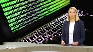 Alexandra Bauer moderiert Schleswig-Holstein 18:00. © Screenshot 
