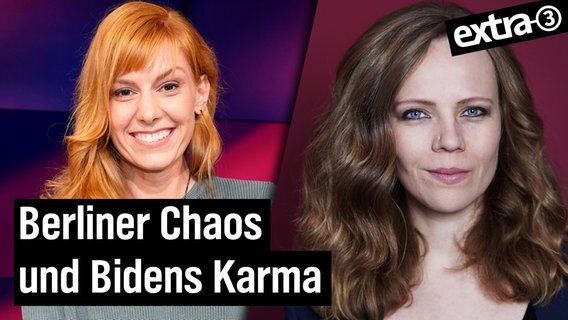 Berliner Chaos und Bidens Karma mit Eva Schulz - Bosettis Woche #44 © NDR 