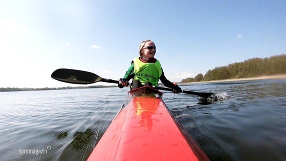 Merle im Kayak. © Screenshot 