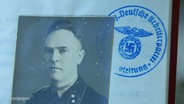 Der alte Pass von Gestapo-Chef Ludwig Oldach. © Screenshot 