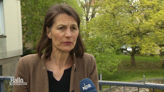 Die Agrarministerin Miriam Staudte (Grüne). © Screenshot 