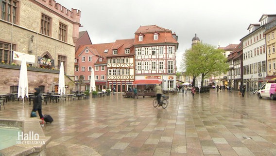 Die Innenstadt von Göttingen. © Screenshot 